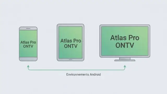 Utilisation d’Atlas Pro ONTV sur Android mobile, tablette et Android TV