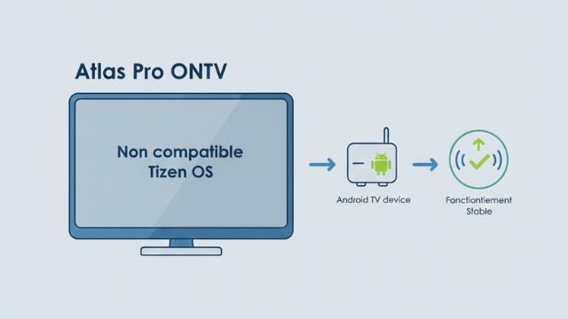Installer Atlas Pro ONTV sur un téléviseur Samsung