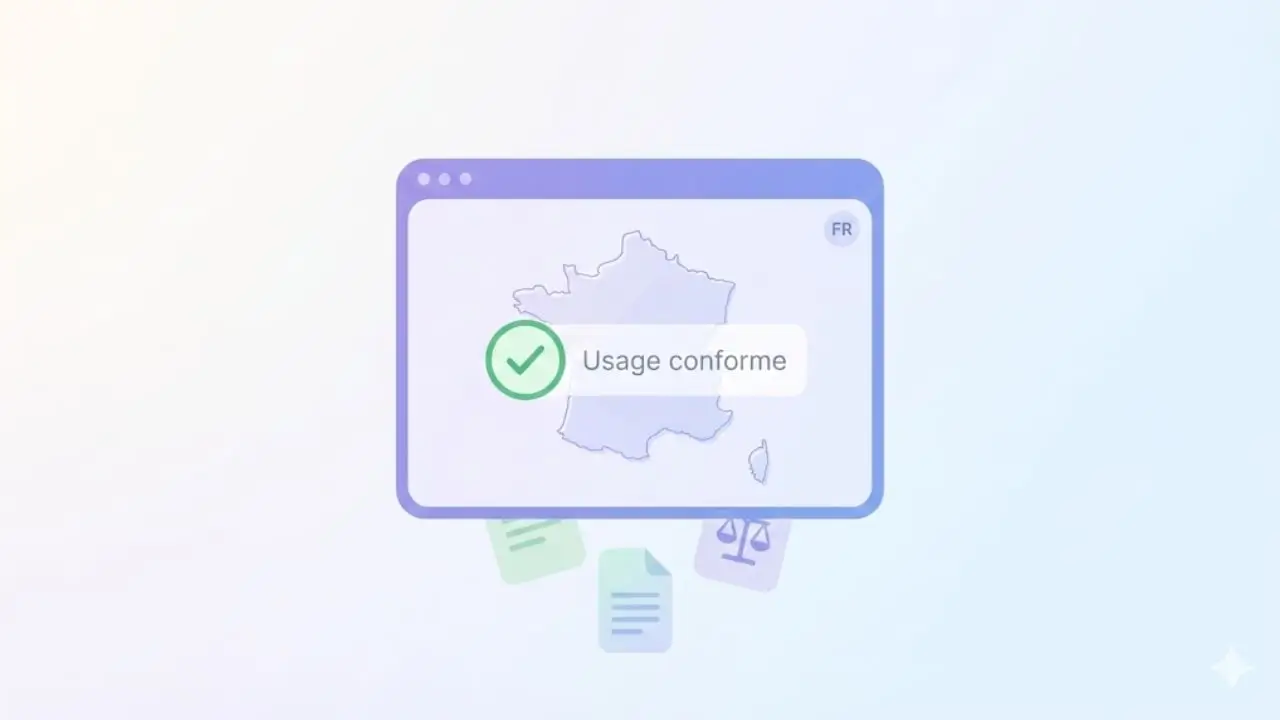 Illustration expliquant si Atlas Pro ONTV est légal en France et l’importance d’un abonnement officiel