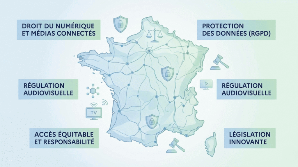 Service IPTV conforme au droit français