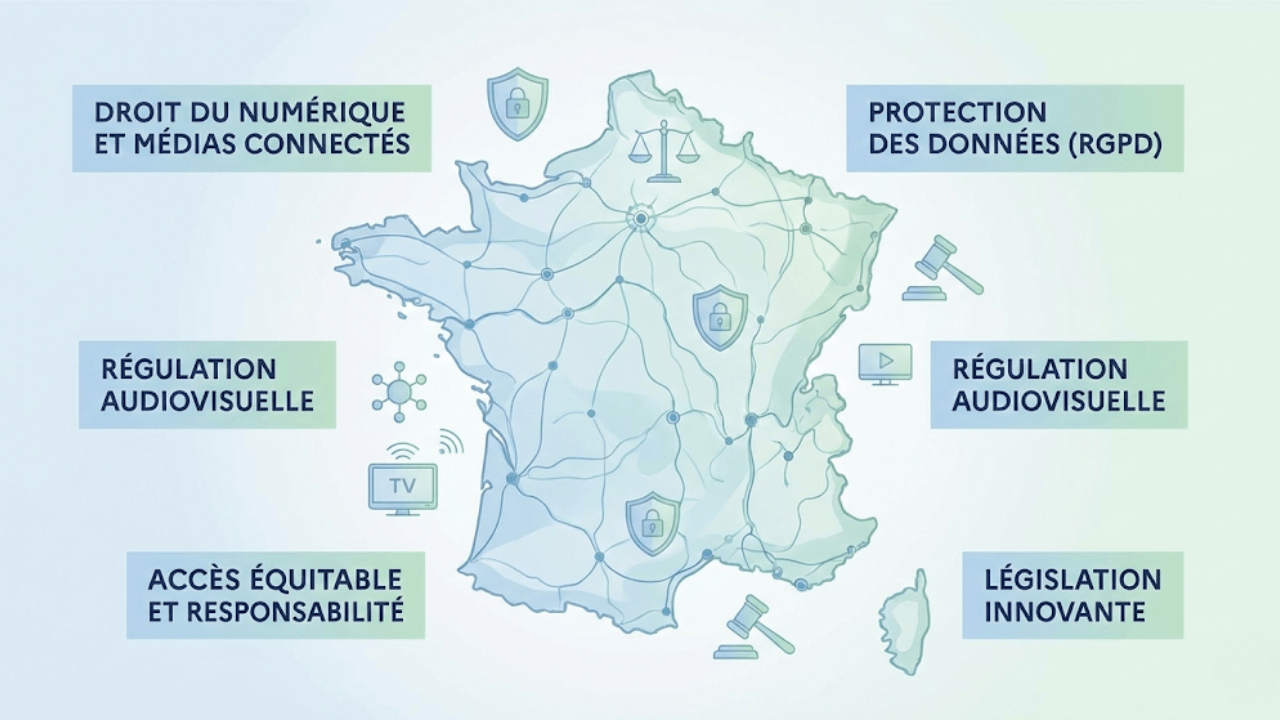 Service IPTV conforme au droit français