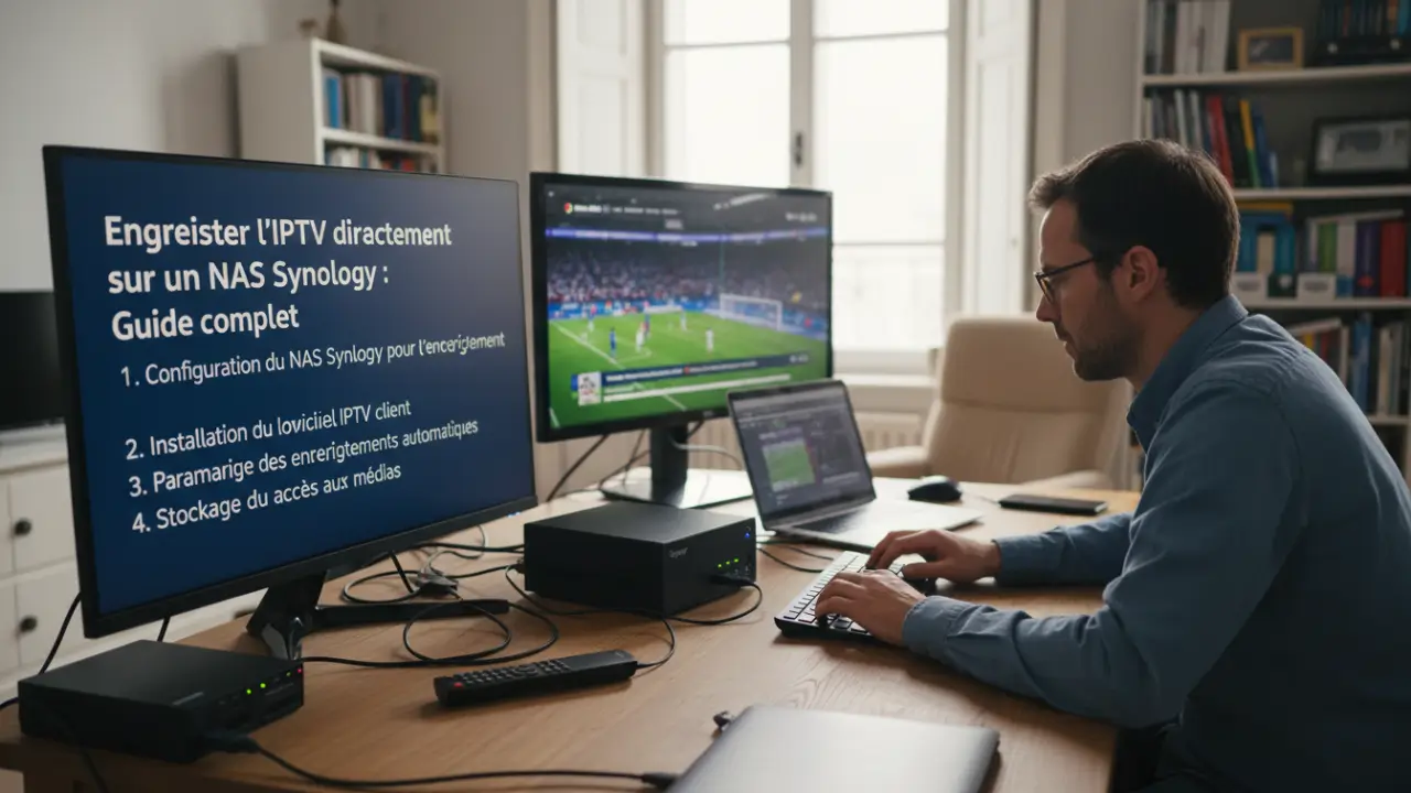 Candid photography of Enregistrer l'IPTV directement sur un NAS Synology : Guide complet related to enregistrer IPTV sur NAS Synology - Stock Photo style