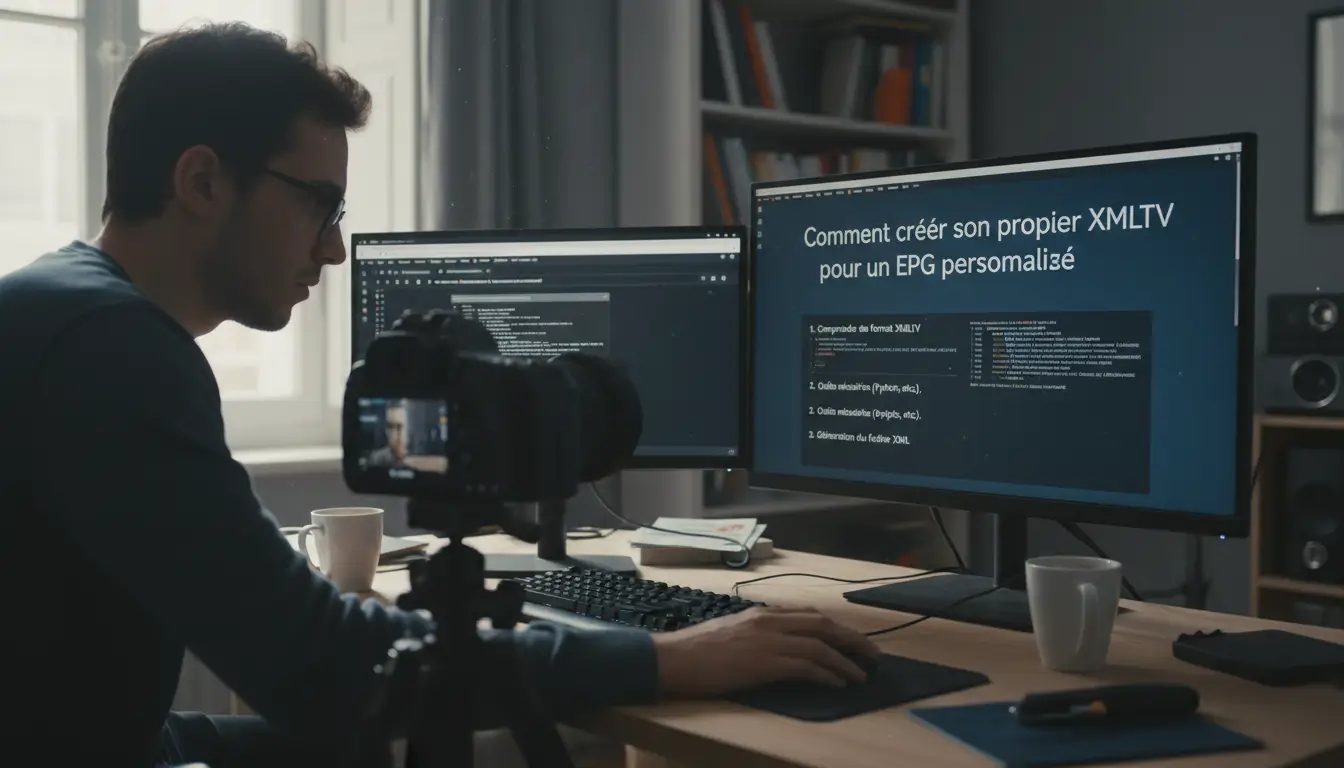 Candid photography of Comment créer son propre fichier XMLTV pour un EPG personnalisé related to créer guide tv xmltv personnalisé - Stock Photo style