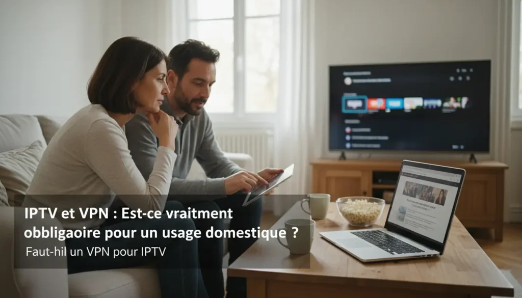 Candid photography of IPTV et VPN: Est-ce vraiment obligatoire pour un usage domestique? related to faut il un vpn pour iptv Stock Photo style