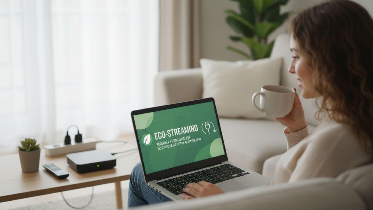 Candid photography of Eco-streaming : Réduire la consommation électrique de votre boîtier IPTV related to consommation électrique box iptv - Stock Photo style