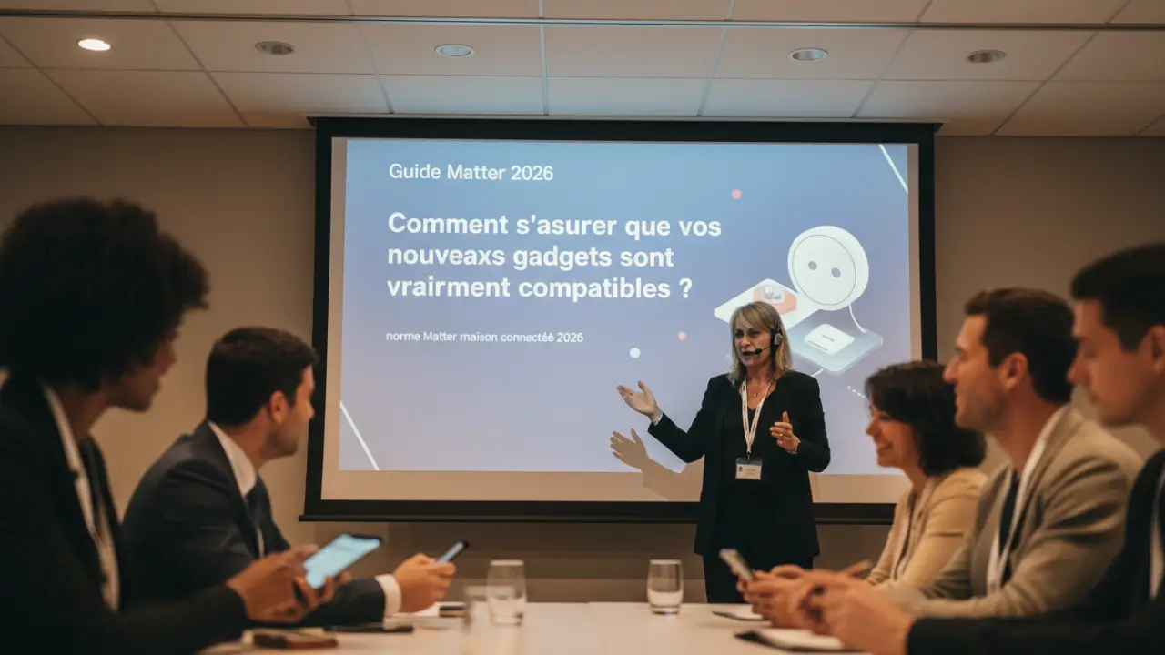 Candid photography of Guide Matter 2026 : Comment s'assurer que vos nouveaux gadgets sont vraiment compatibles ? related to norme Matter maison connectée 2026 - Stock Photo style