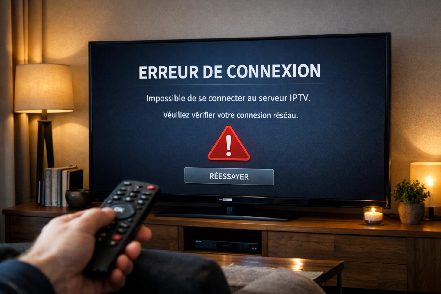 Atlas Pro ONTV problème connexion serveur télévision