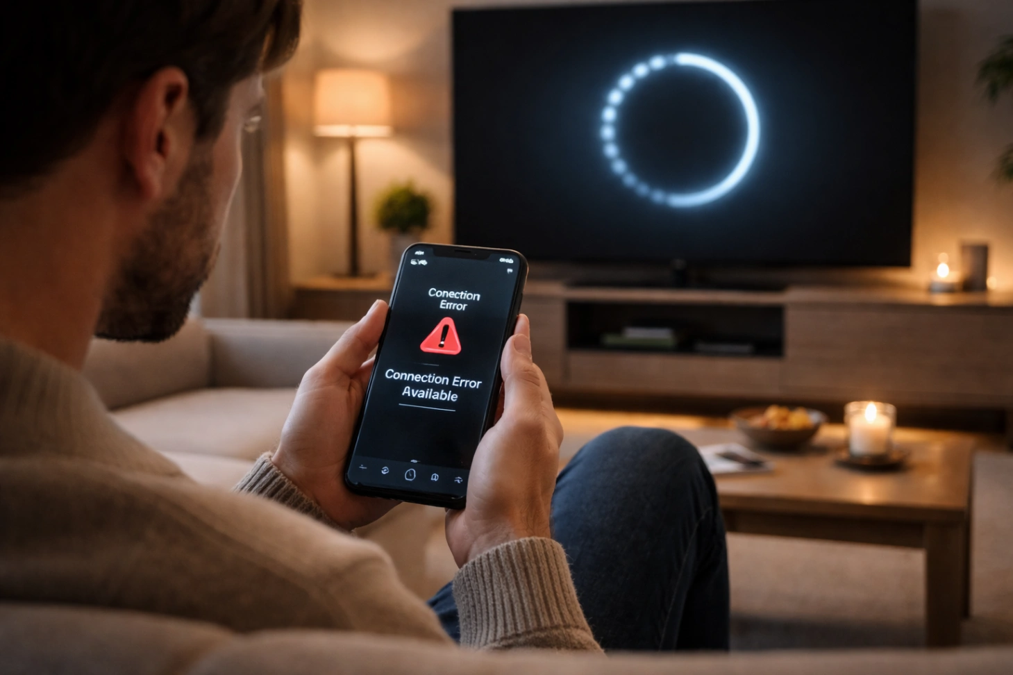 Atlas Pro ONTV problème 4G smartphone télévision