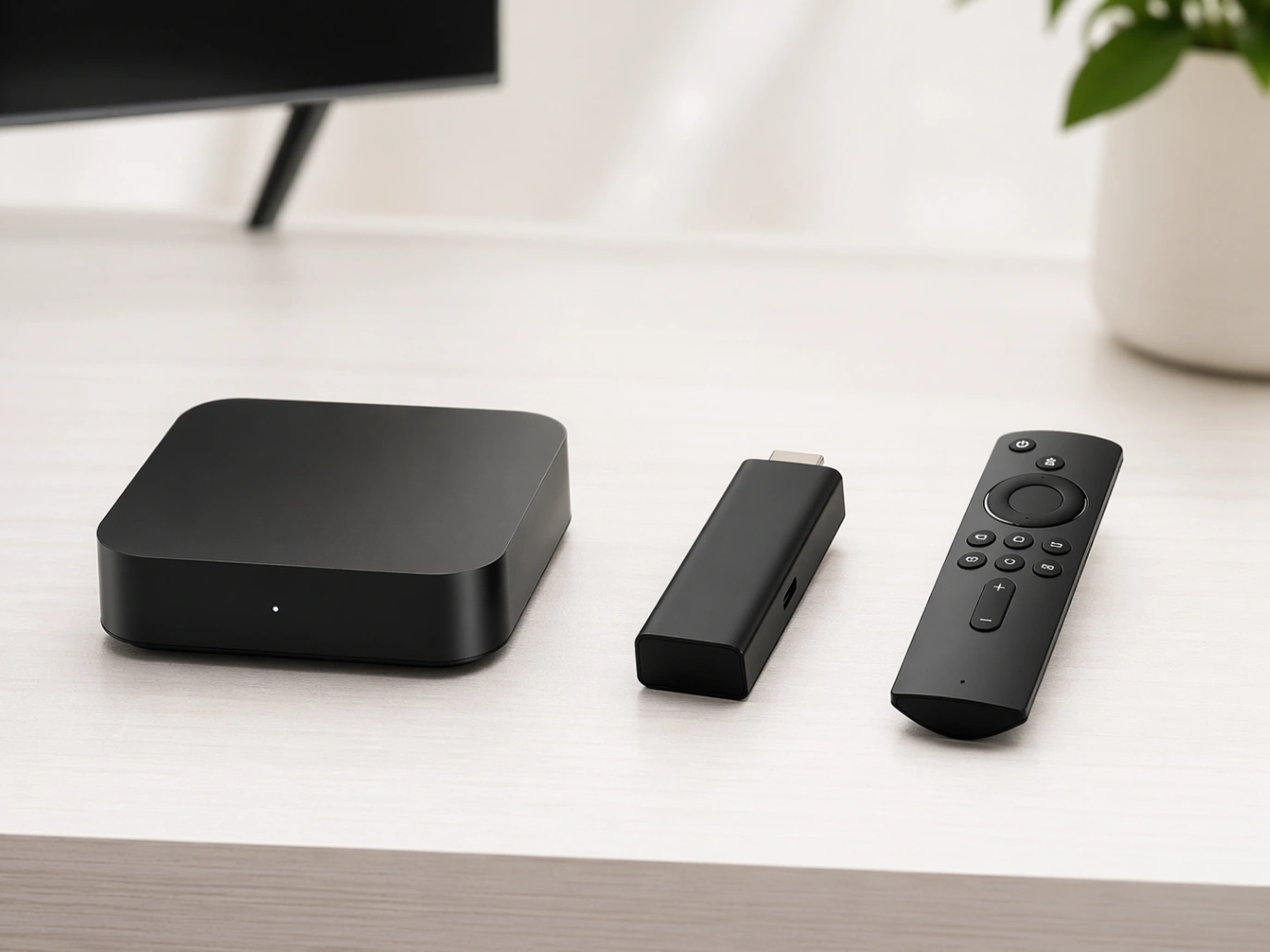 matériel IPTV maison box android fire stick télévision