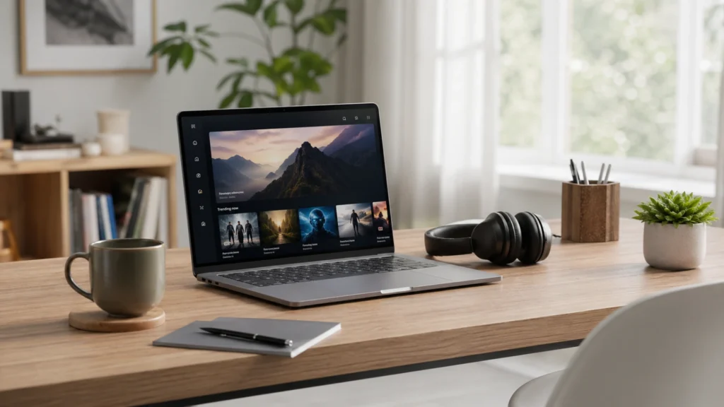 Atlas Pro ONTV sur PC Windows dans un bureau moderne.