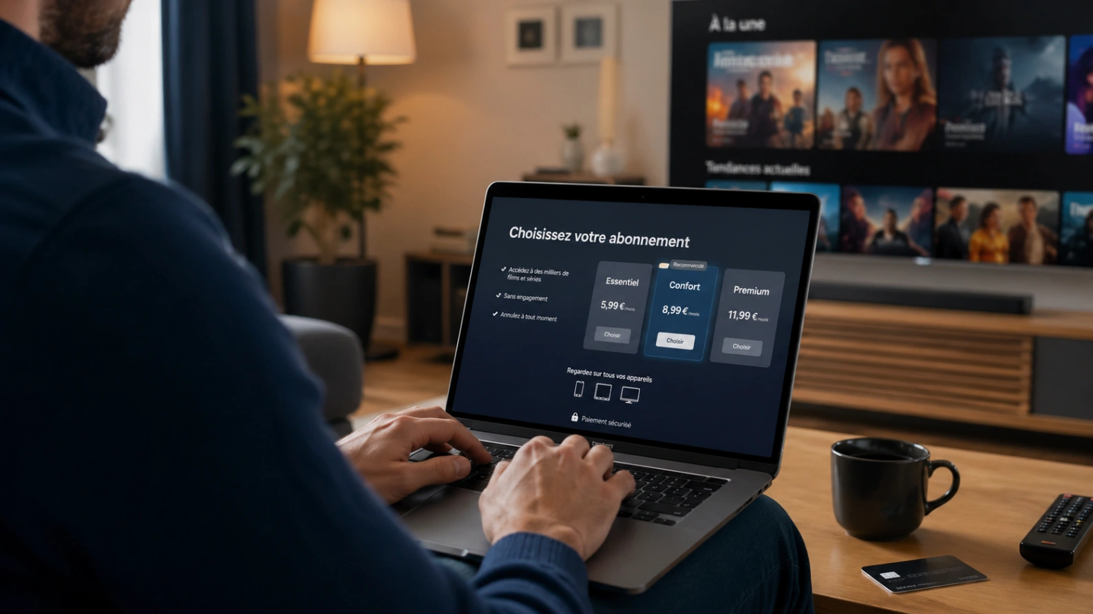 Renouvellement d’un abonnement Atlas Pro ONTV depuis un ordinateur.