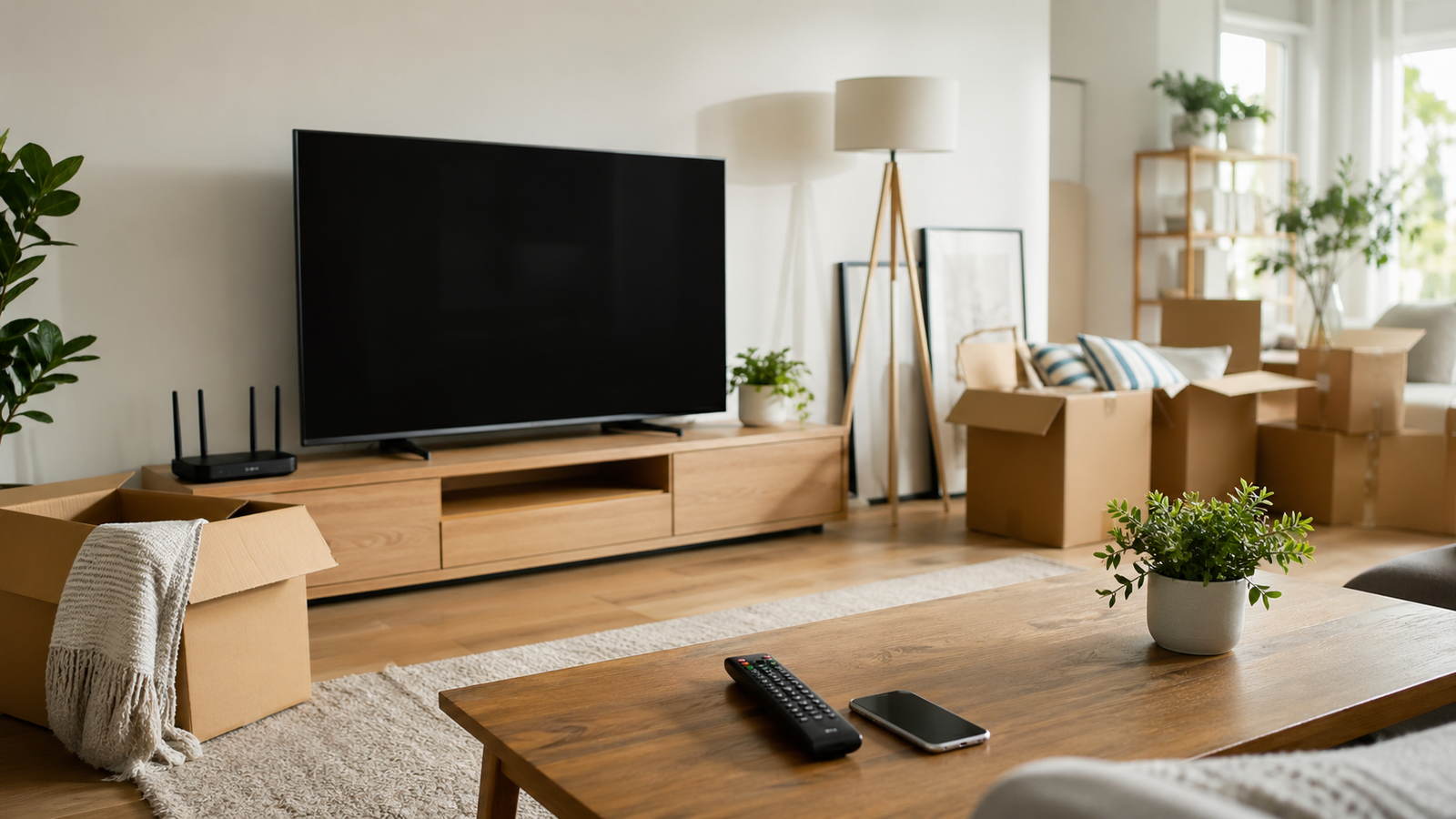 Réinstaller Atlas Pro ONTV après un déménagement dans une nouvelle maison.