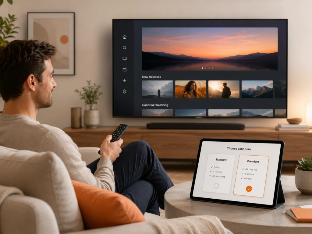 Atlas Pro ONTV Décision Rapide avec télévision moderne et choix validé.