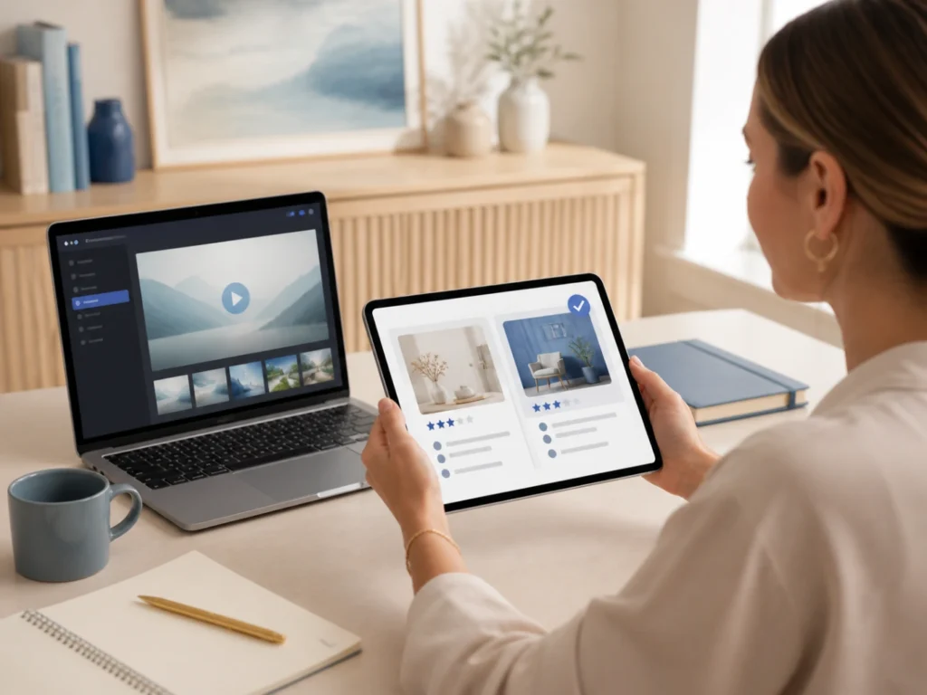 Atlas Pro ONTV Décision Rapide avec ordinateur et choix validé.
