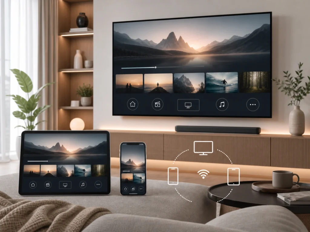 Atlas Pro ONTV Télévision Flexible sur Smart TV, tablette et smartphone.