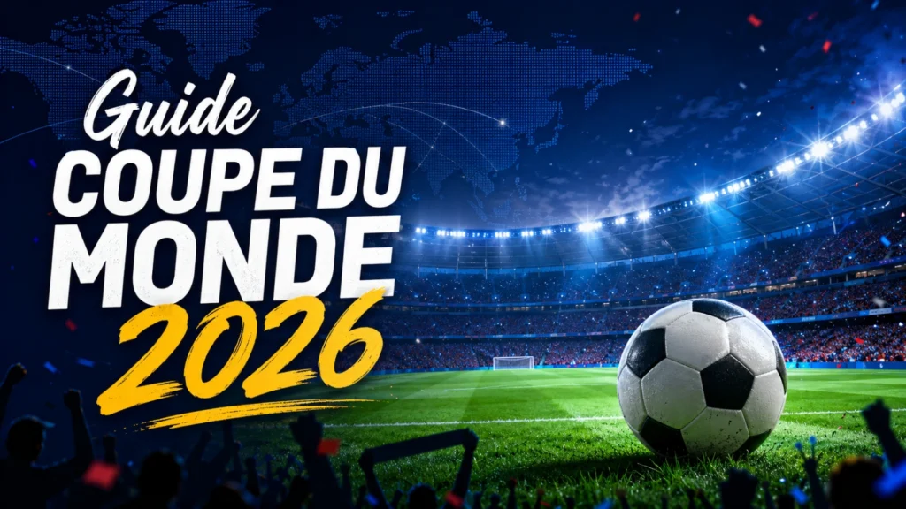 Guide des chaînes pour regarder la Coupe du Monde 2026 en France sur TV et streaming.