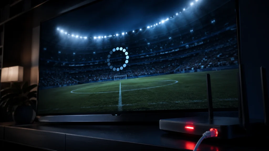 Panne IPTV et chargement pendant un gros match de Coupe du Monde 2026