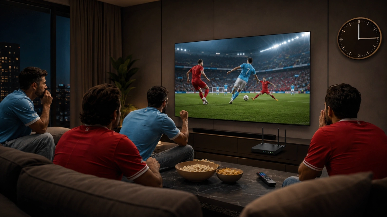 Argentine–Suisse à la télévision lors du quart de finale du Mondial 2026