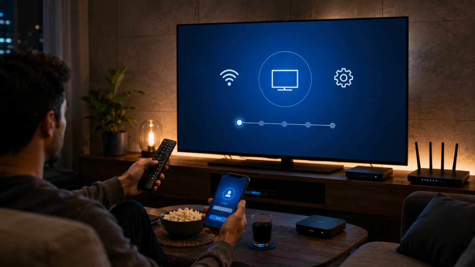 Réinstallation d’Atlas Pro ONTV après la réinitialisation d’une Smart TV
