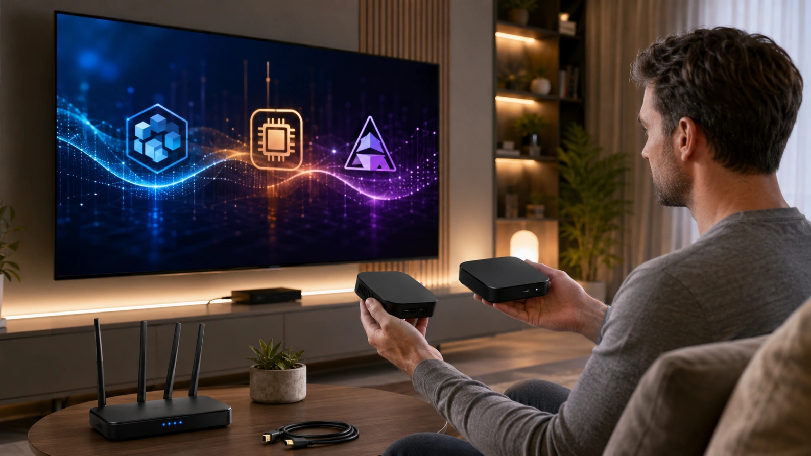 Compatibilité HEVC H.265 et AV1 d’une box TV pour Atlas Pro ONTV