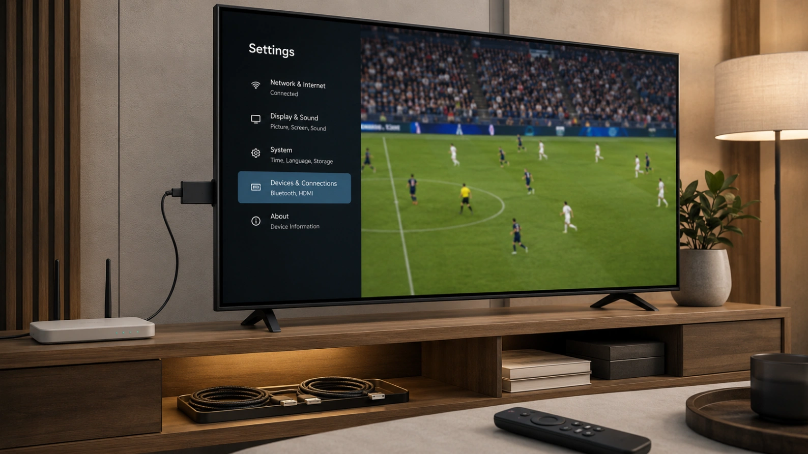 Réglages recommandés sur Fire Stick pour regarder la Coupe du Monde 2026