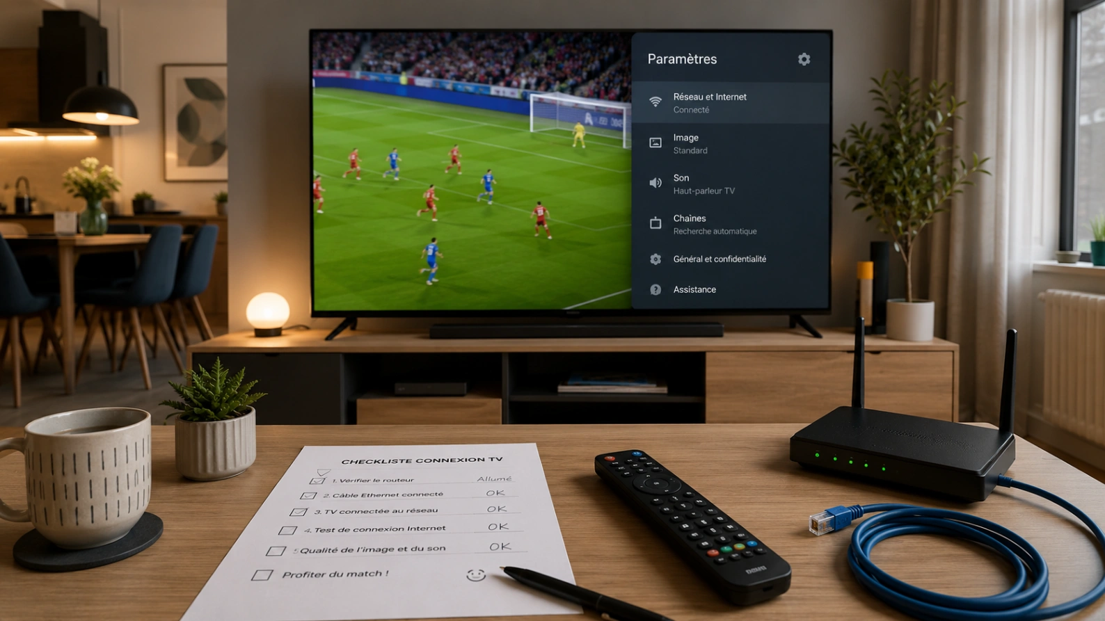 Checklist Samsung TV pour regarder la Coupe du Monde 2026 sans coupure