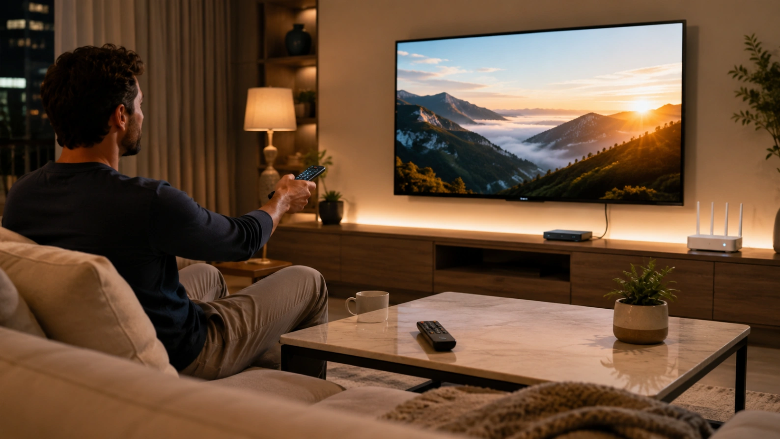 Une seule télécommande pour contrôler la télévision et la box Atlas Pro ONTV