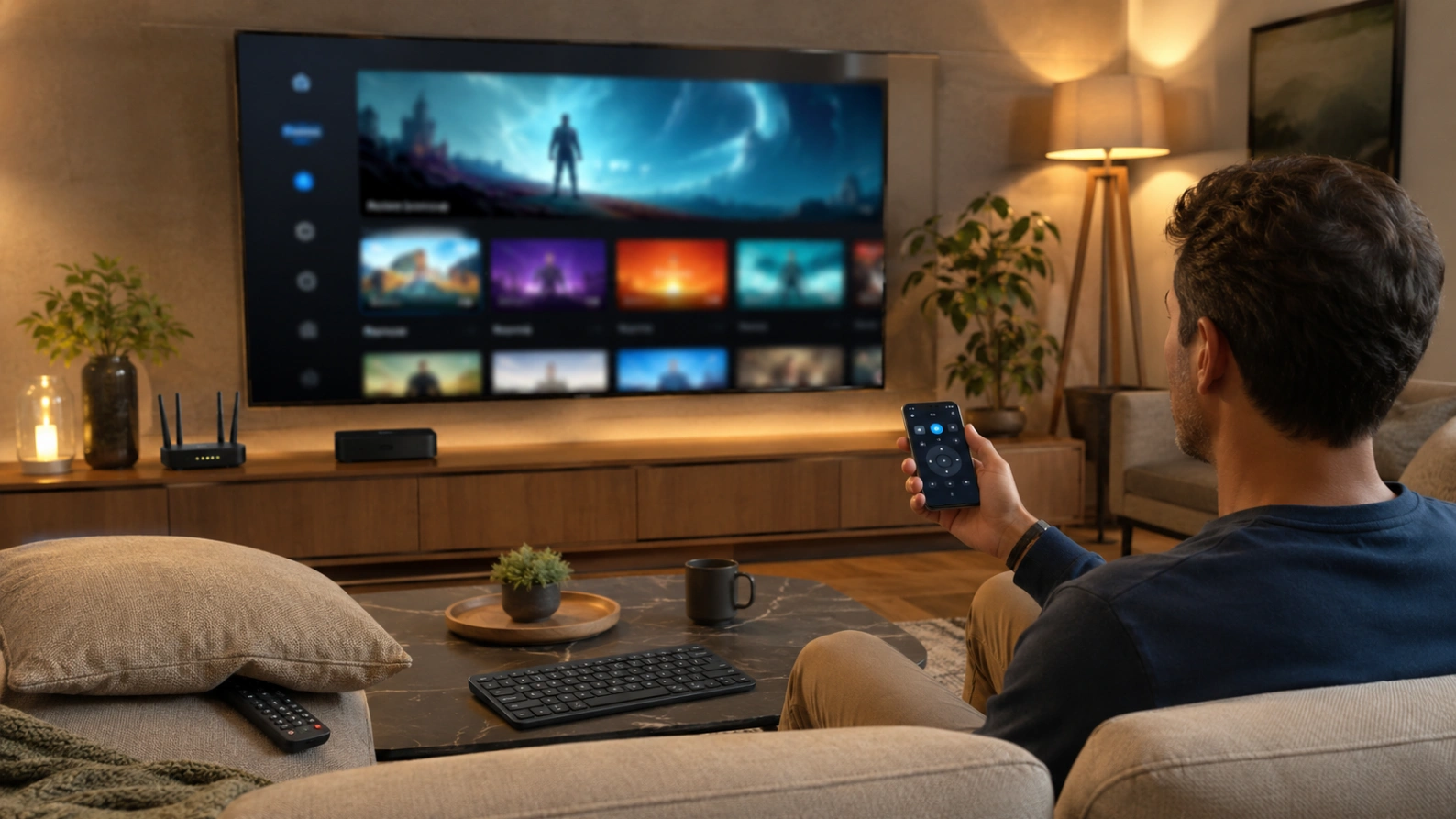Utiliser un téléphone comme télécommande pour Atlas Pro ONTV