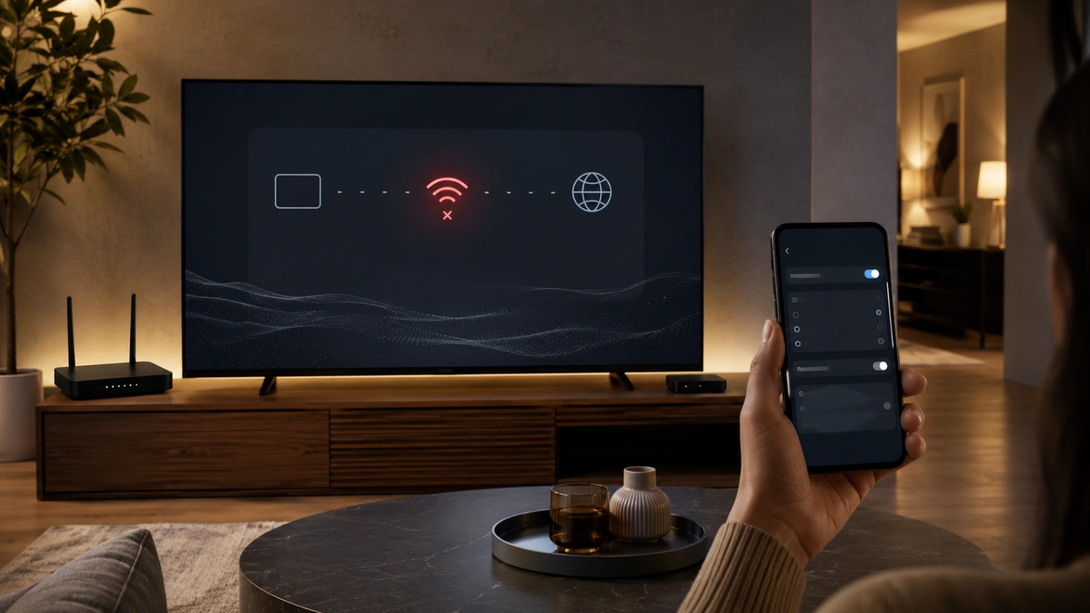 Réglage DNS privé pouvant bloquer la connexion Atlas Pro ONTV