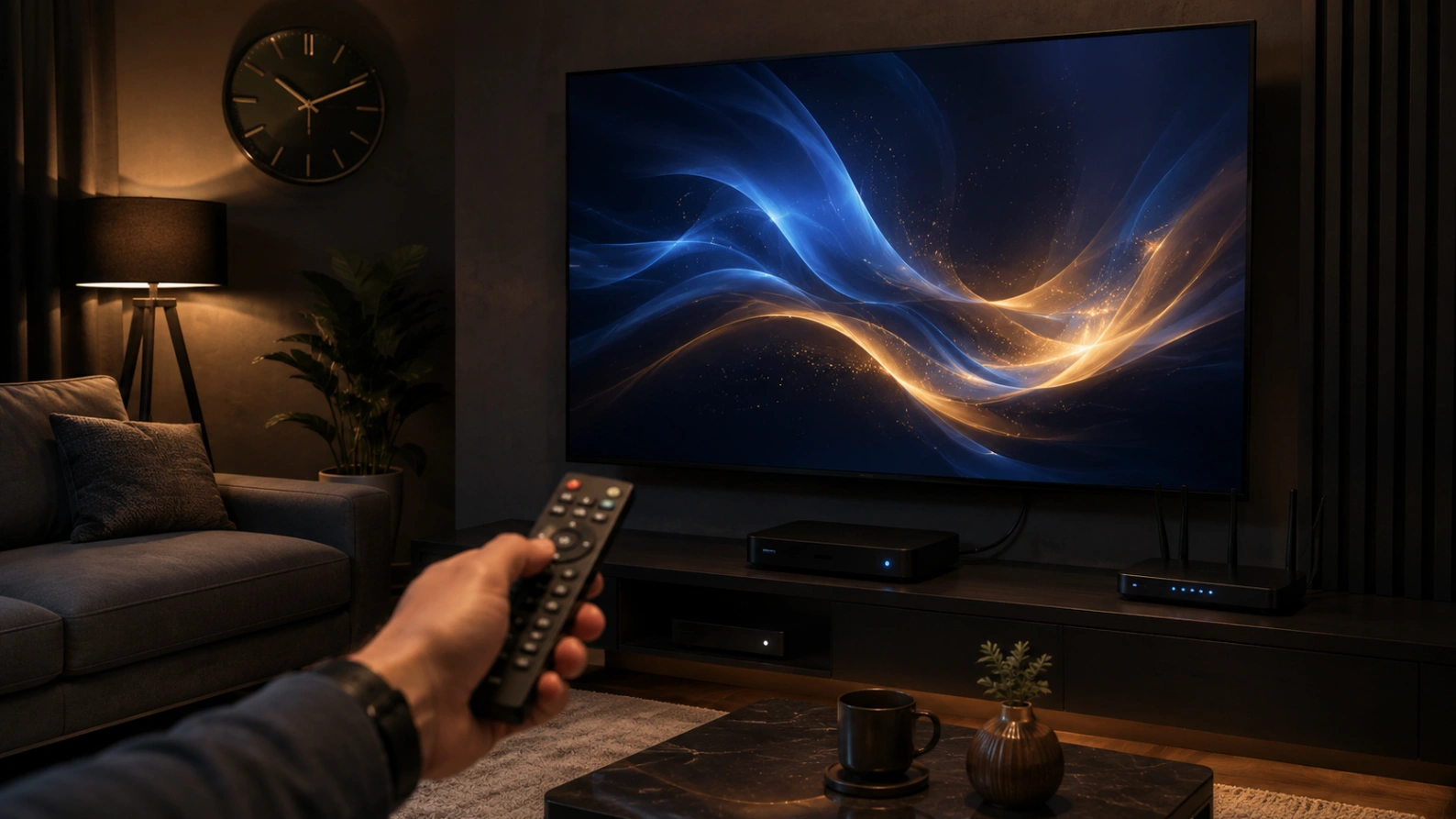 Atlas Pro ONTV coupé après la mise en veille de la télévision