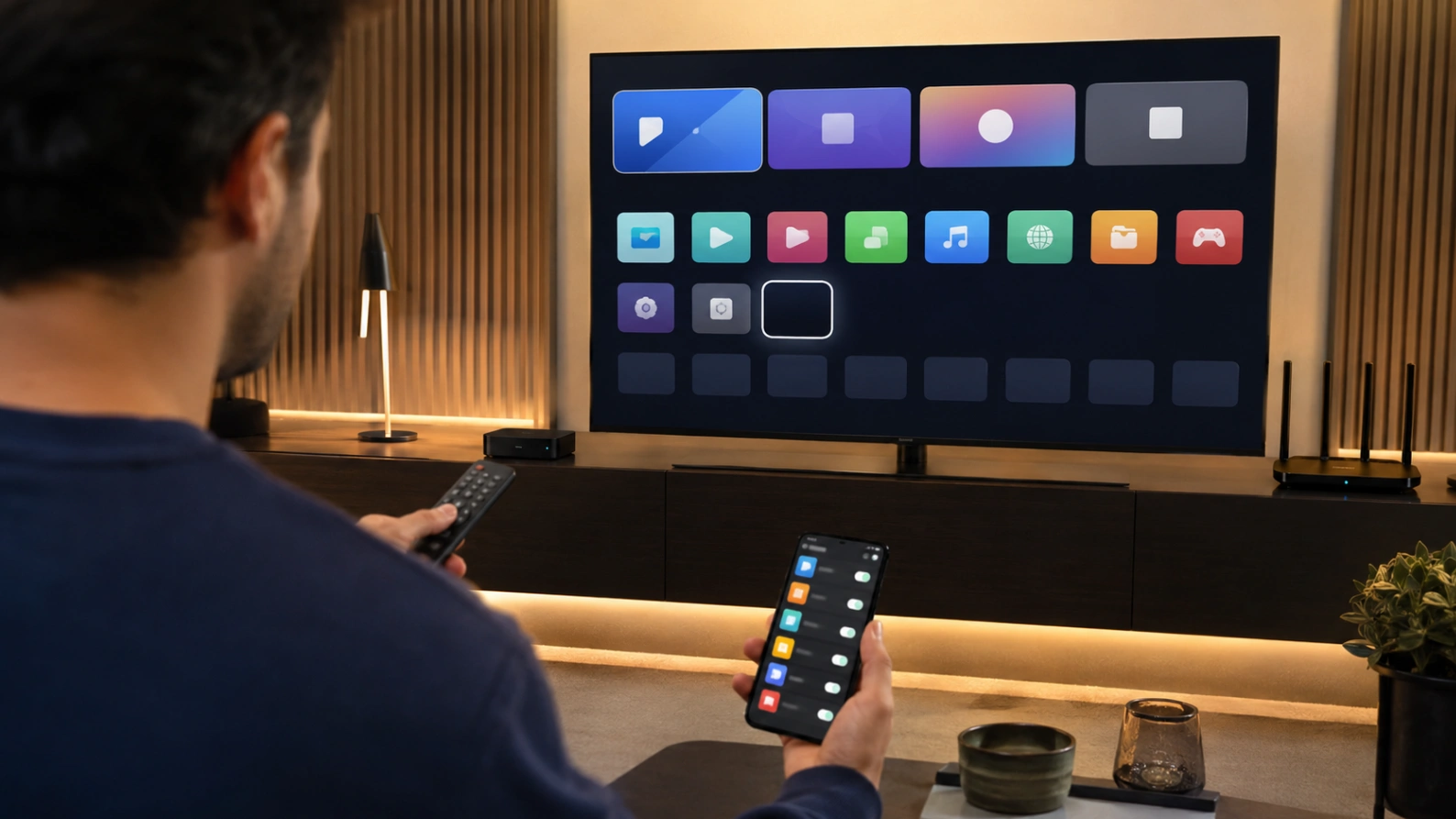 Application compatible Atlas Pro ONTV installée mais introuvable sur la télévision