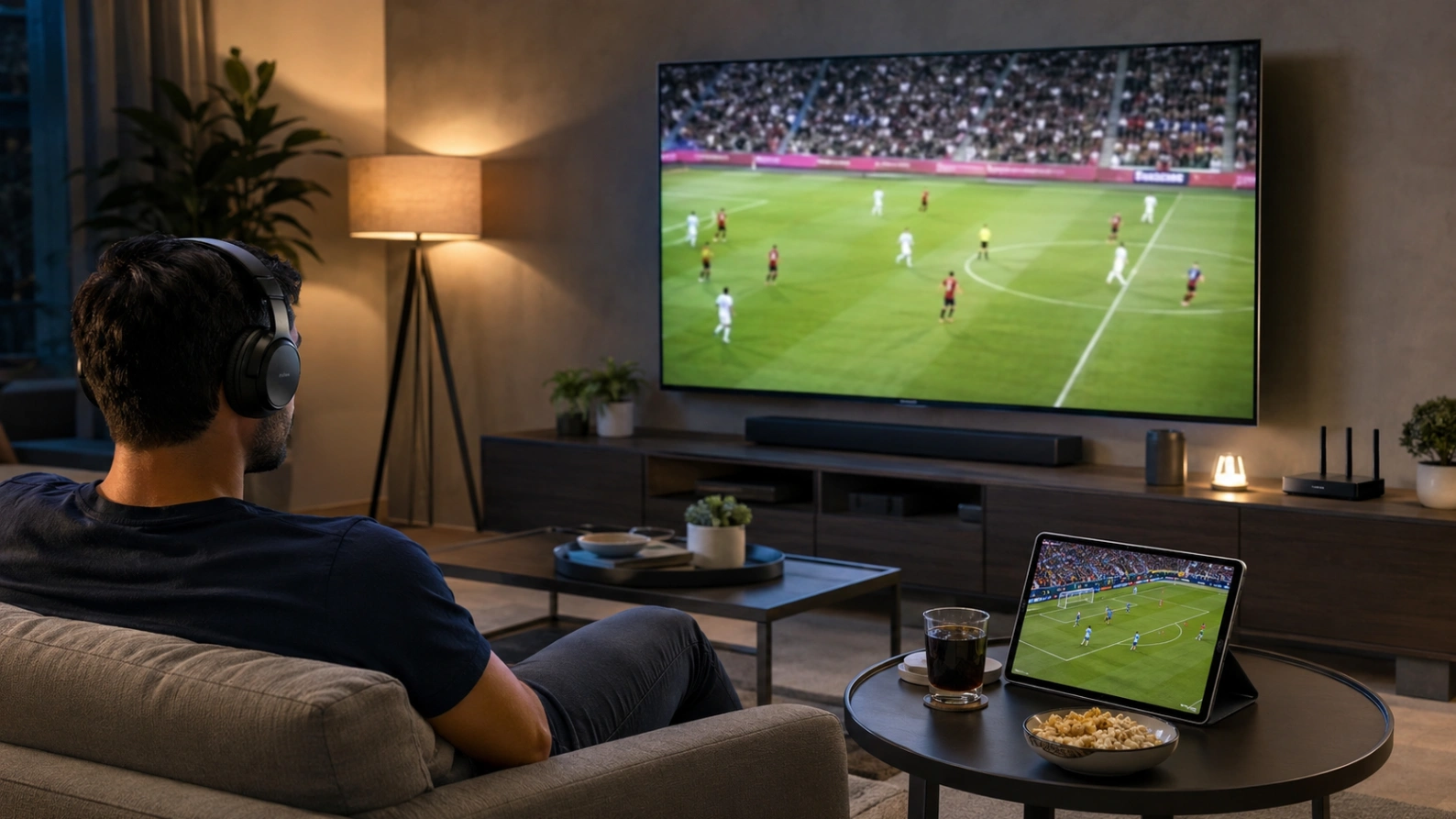Deuxième écran pour suivre un autre match de Coupe du Monde 2026 sans déranger le salon