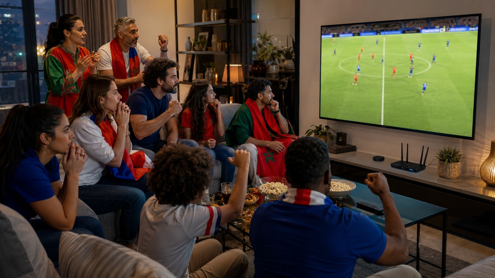 France–Maroc en quart de finale de la Coupe du Monde 2026 à la télévision