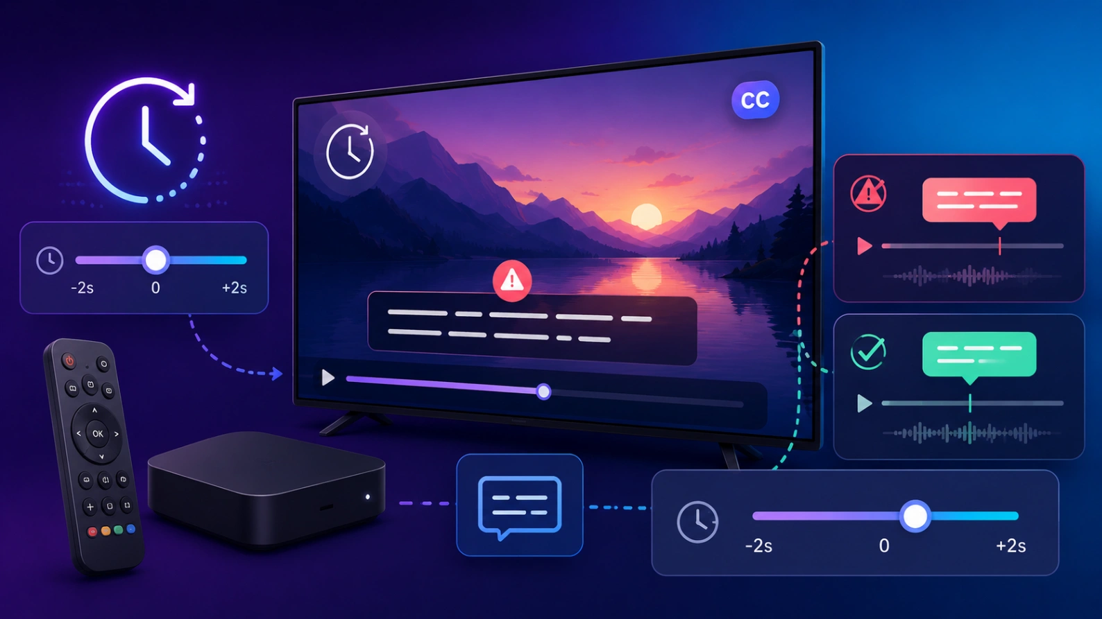 Sous-titres décalés en avance ou en retard avec Atlas Pro ONTV